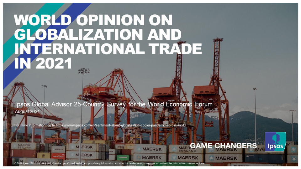 Sentiment about globalization cooler than before the Sentiment about globalization cooler than before the